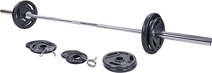 Signature Fitness Olympic 2-Inch Cast Iron Plate Weight