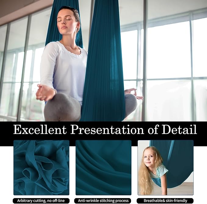 PRIOR FITNESS 5M Aerial Yoga Hammock Yoga Swing