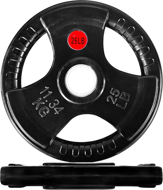 Signature Fitness Olympic 2-Inch Cast Iron Plate Weight