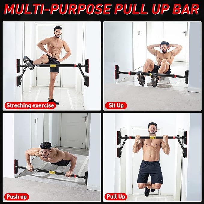 LADER Pull Up Bar for Doorway 1100LBS