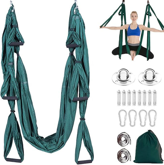 Aerial Yoga Swing Set Trapeze Yoga Hammock Kit