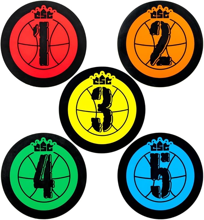 Crown Sporting Goods Hot Shot Training Markers - 7.5" Basketball