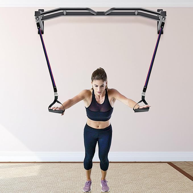Kipika 48" Wall Mounted Multifunction Cable Pulley System Gym 48" Wall