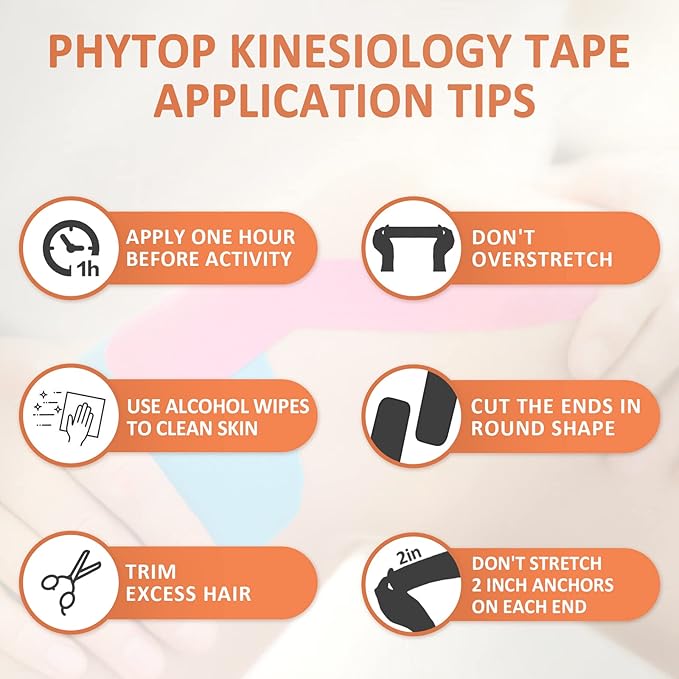 Kinesiology Tape Roll 35M, K Tape Knee Support Uncut Roll, Muscle Tape for Pain Relief, Beige