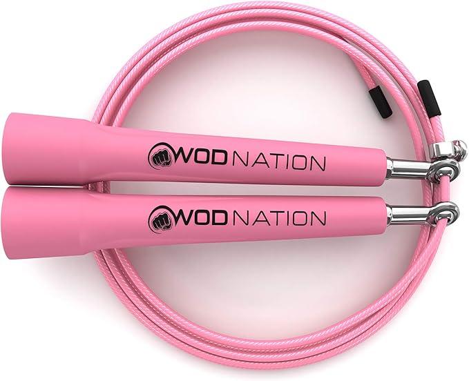 WOD Nation Adjustable Speed Jump Rope For Men
