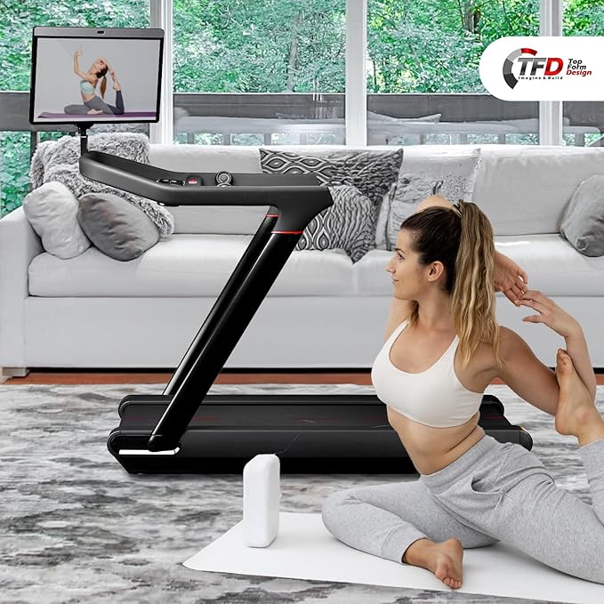 TFD The Pivot-T Compatible with Peloton Tread - Rotate Your Monitor 360 w/The Ultimate Swivel Mount - Made w/Hard Anodized Materials