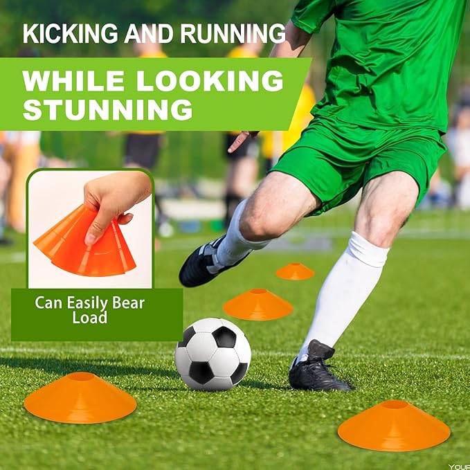 Ashsajkd(Set of 25 - Agility Soccer Cones