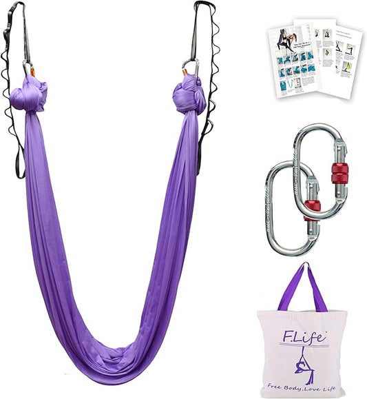 Aerial Silk Yoga Hammock & Swing for yoga Inversion