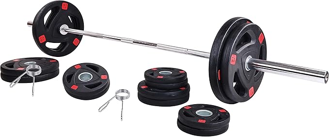 Signature Fitness Olympic 2-Inch Cast Iron Plate Weight