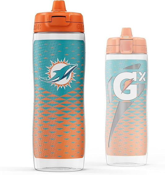 Gatorade Gx NFL Non-Slip Squeeze Bottles 30 fl
