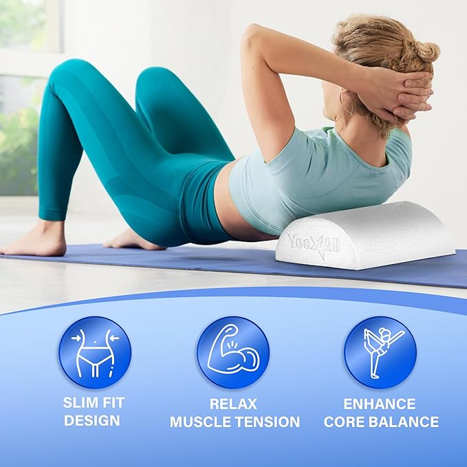 Yes4All Soft-Density Half PE 12/18/ 24/36 inch Foam