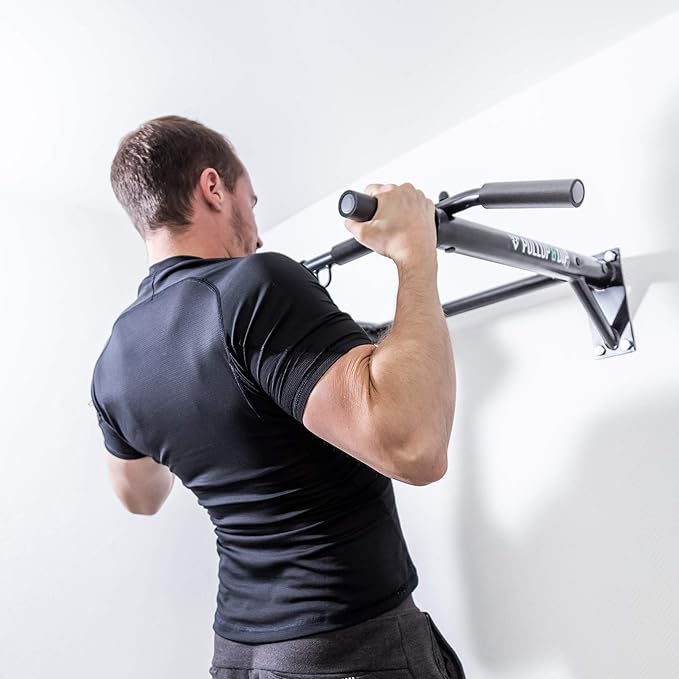 PULLUP & DIP Wall Mounted Pull Up Bar 200 kg (440 lbs)