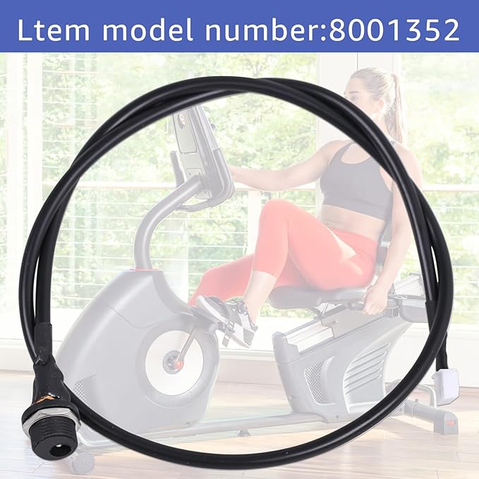 Connector Input Cable,Compatible with Nautilus Schwinn Exercise Bikes, Replace 8001352