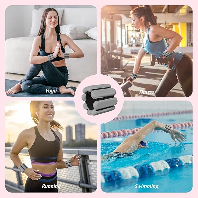 Ankle Weights Set of 2 (1lb Each)