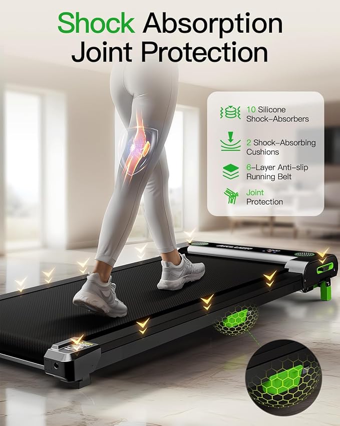 Walking Pad with Incline, Incline Treadmills for Home, 2.5 HP Under Desk Treadmill Small with Remote Control, Walking Pad Small Treadmill with LED Display