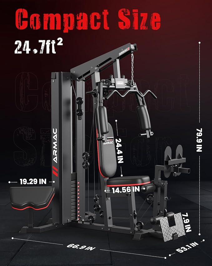 Home Gym, Multifunctional Home Gym Equipment for Leg 150LBS Weight
