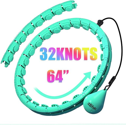 Infinity Weighted Fitness Circle for Adults 32 Detachable