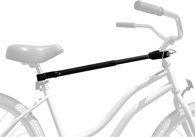 Retrospec Lenox 2-5 - Bike Hitch Rack for Cars, Trucks, SUVs with 2” Hitch | Foldable Steel Frame with Anti-Rattle Adapter, Tie Down Cradles and Straps - Fits Most Frames