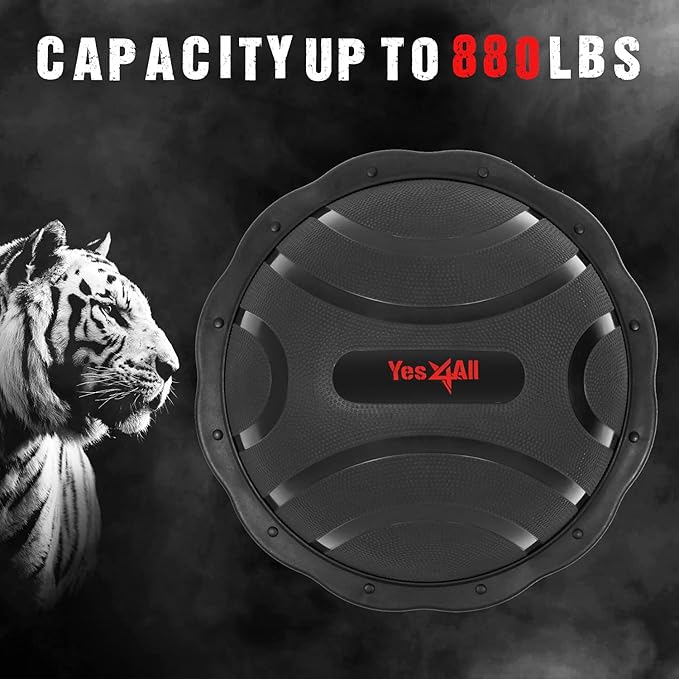 Yes4All 880LBS Premium Half Ball Balance Trainer