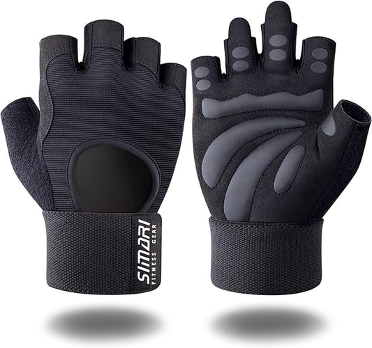 SIMARI Breathable Workout Gloves for Men and Women