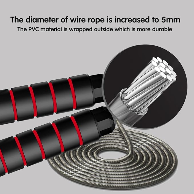Jump Rope, Exercise Jumprope for Men Women and