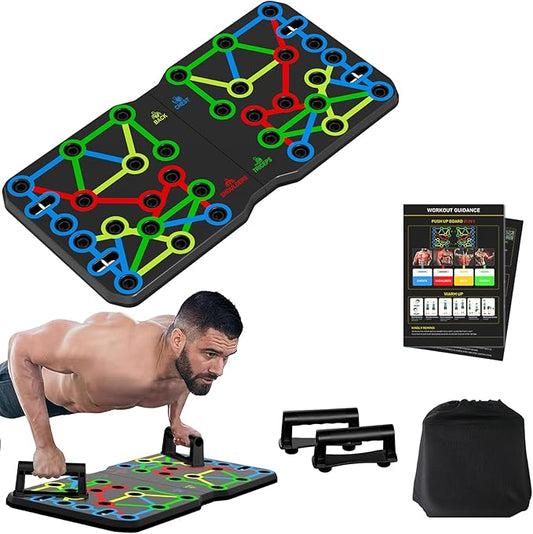 AERLANG Push Up Board 10 in 1 Push
