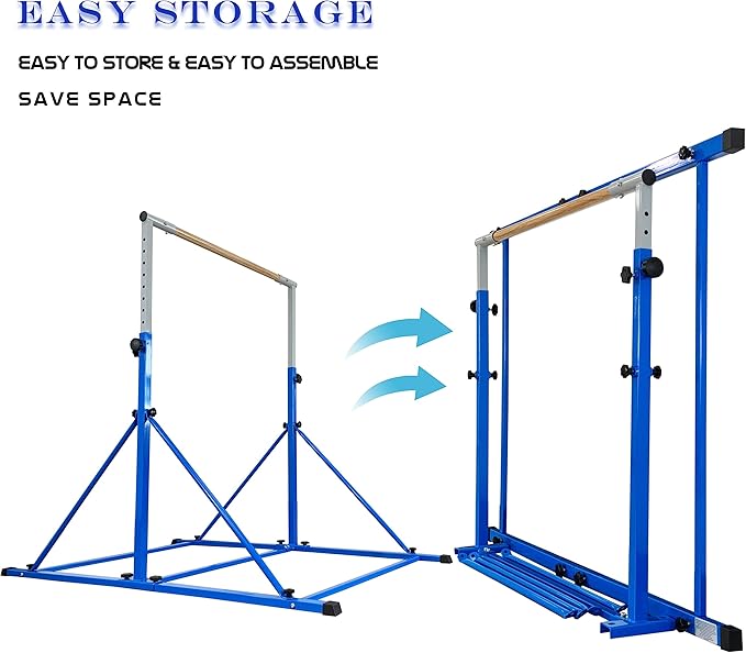 Gymnastic Bar For Kids and Teenage Ages 3-25 5 FT 6 FT 5 FT 6 FT