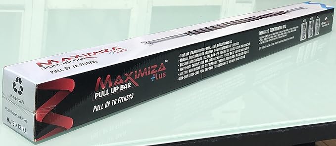 Garren Fitness Maximiza Plus Pull Up Bar – 3 Sets 35 Inches 35 to 50 Inches)