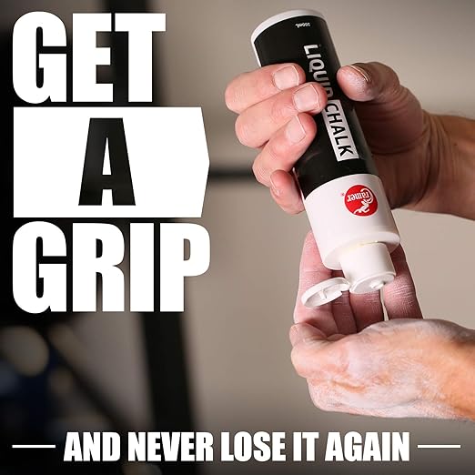 Cramer Liquid Gym Chalk, 200mL (6.76oz), Bottle of Liquid Grip Solution for Improving Grip During Weightlifting, Power Lifting, Gymnastics, Pole Fitness, & Rock Climbing, Less Messy Than Block Chalk