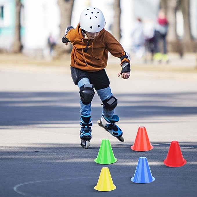 OUKENS Soccer Training Cone 10pcs Soccer