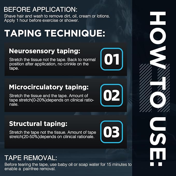OK TAPE Synthetic Kinesiology Tape Prime, Breathable Sports Athletic Tape for Joint & Muscle Discomfort, Latex Free and Water Resistance, 1 Roll, 2in×16.4ft-Blue