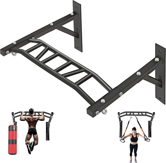 Pull Up Bar Wall Mounted 600 Lbs,