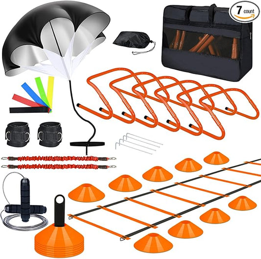 Syhood Agility Training Equipment Set Include 20ft Agility