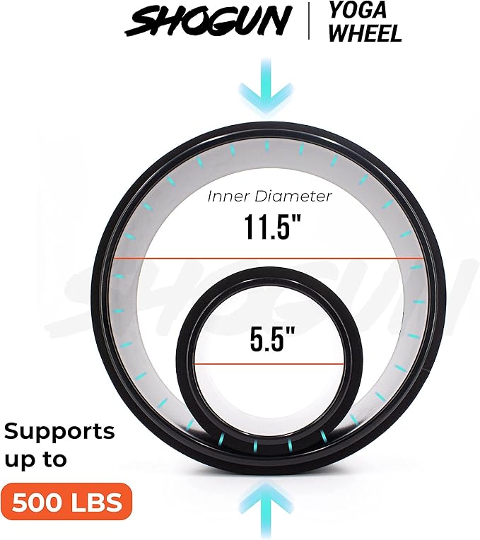 Shogun Yoga Wheel Roller for Back Pain Relief