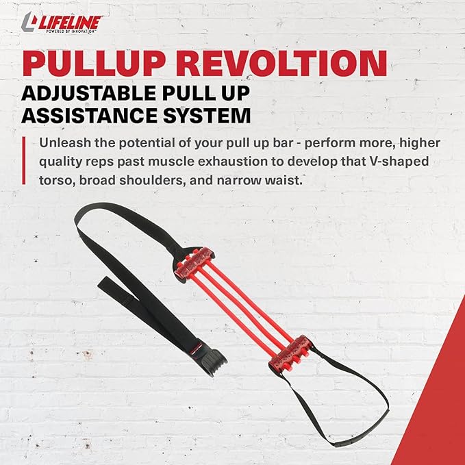 Lifeline Pull Up Revolution Assistance System to Improve Arm 3 x 10 x 6.5 inches