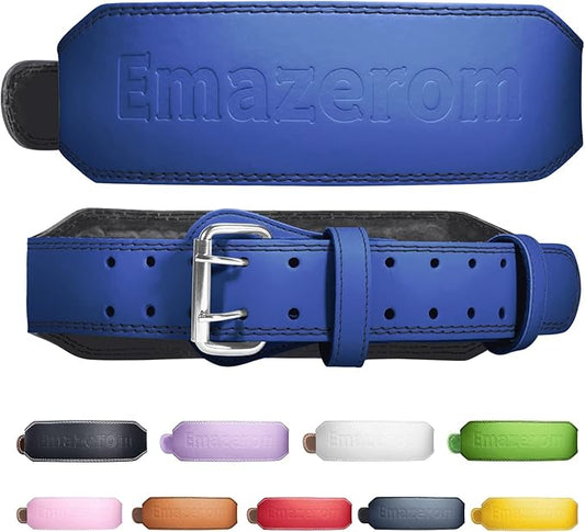 Leather Weight Lifting Belt for Men and Women
