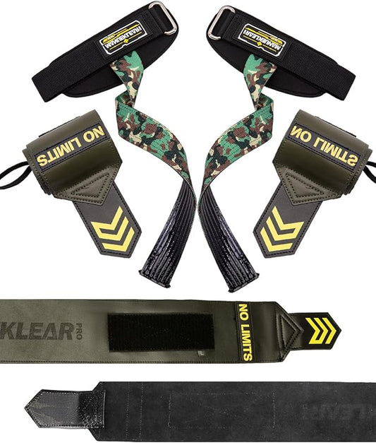 MANUEKLEAR Weight Lifting Wrist Wraps