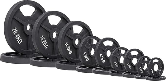 Signature Fitness Olympic 2-Inch Cast Iron Plate Weight