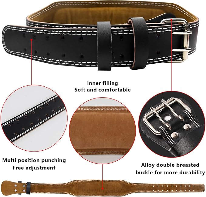 Leather Weight Lifting Belts for Men
