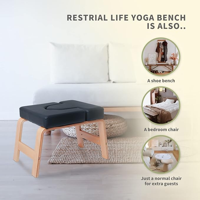 Yoga Headstand Bench- Stand Yoga Chair for Family