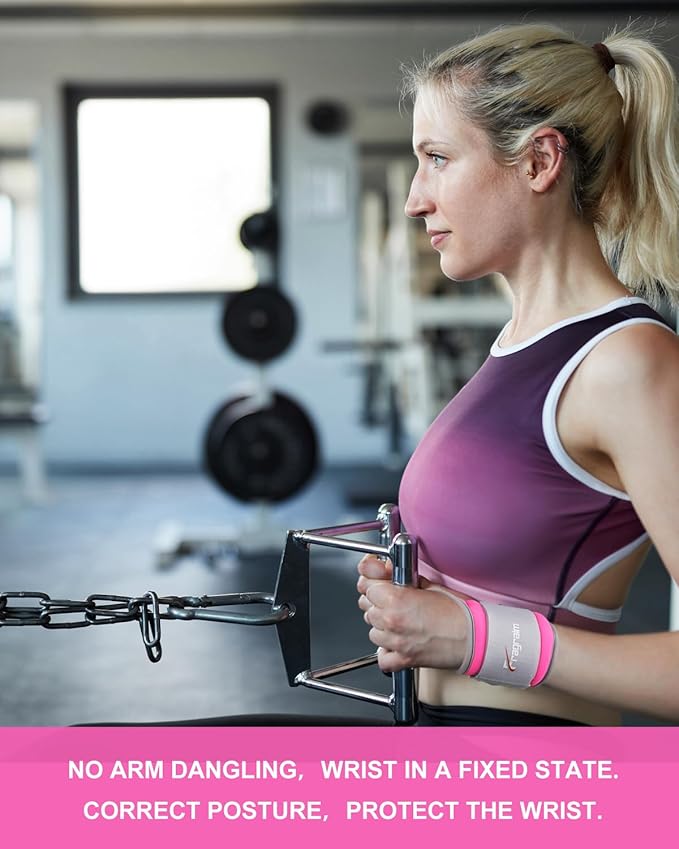 Fragraim Wrist Weights for Women Men with Thumb Loops Lock 1lb*2 1.5lbs*2 2lbs*2 2.5lbs*2 3lbs*2 Wrist and Ankle Weights Sets for Walking Running Strength Training Exercises, Physical Therapy