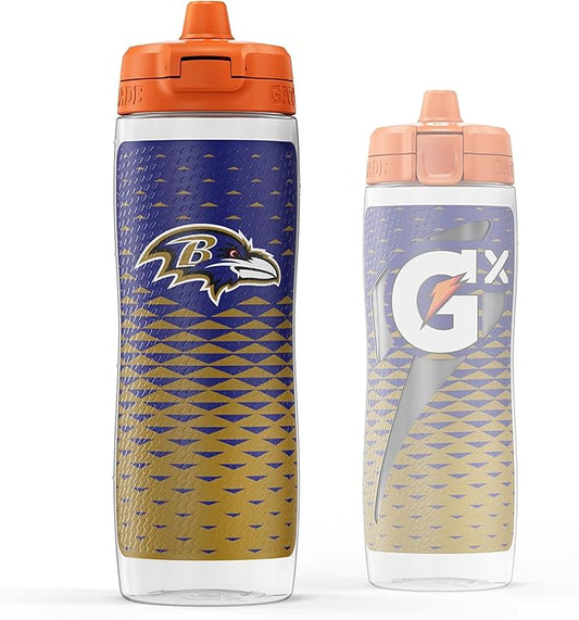 Gatorade Gx NFL Non-Slip Squeeze Bottles 30 fl
