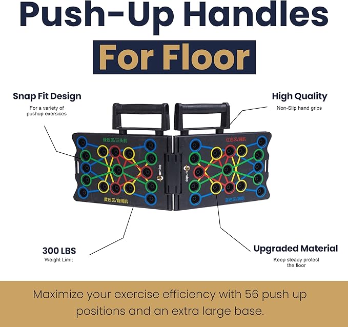 Push Up Board 9 in 1 Multi-function Foldable Push Up Bar Exercise Training Equipment for Home Workout Push Up Stand Portable Home Gym Workout Equipment