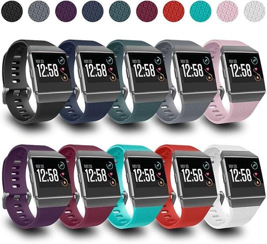 Compatible Ionic Bands for Men Women Large Small, Replacement Strap Sport Accessory Wristband with Original Design for Ionic Smart Watch