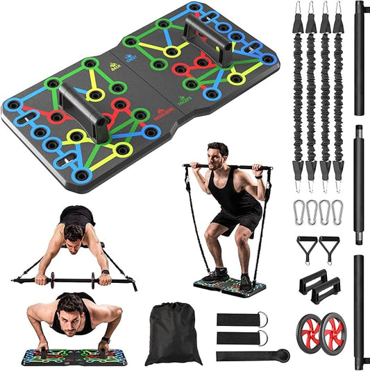 AERLANG Push Up Board 10 in 1 Push
