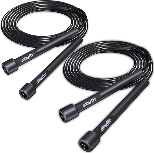 Lightweight Jump Rope for Fitness and Exercise, Adjustable Jump Ropes with Plastic Handles, Cardio and Endurance Training, Jumping Rope for Workout
