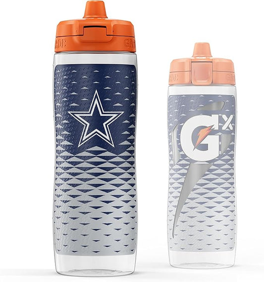 Gatorade Gx NFL Non-Slip Squeeze Bottles 30 fl