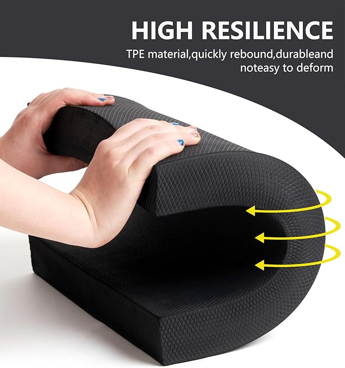 nuveti Large Balance Pad - TPE Non-Slip Mat Exercise（20''x16''x2.4''）