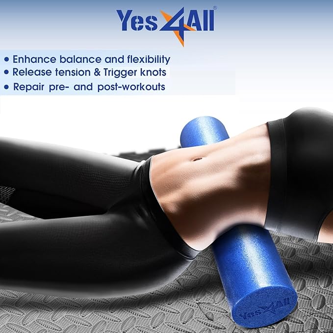 Yes4All Soft-Density Round PE 12/18/ 24/36 inch Foam
