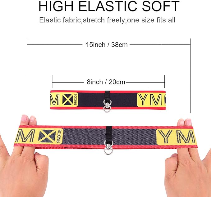 Ultimate Reflex Ball Set - 4 React Reflex Ball Plus 2 Adjustable Headband, Great for Reflex, Timing, Accuracy, Focus and Hand Eye Coordination Training for Boxing, MMA and Krav Mega